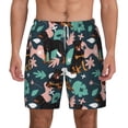 thumbnail image 1 of Balery Rottweiler Mens Swim Trunks Swim Shorts for Men Quick Dry Inseam Beach Shorts with Compression Liner Pocket-Medium, 1 of 9