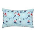 thumbnail image 1 of Balery Sailboats Anchors Bedding Queen Pillow Cases - Envelope Closure - Soft Brushed Microfiber Fabric - Shrinkage and Fade Resistant Pillow Cases-20"x30", 1 of 9