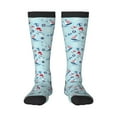 thumbnail image 1 of Balery Sailboats Anchors Fun Novelty Socks Men'S Women'S Crew Socks Funny Crazy Novelty Socks Quirky And Cool Socks, 1 of 9