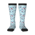 thumbnail image 1 of Balery Sailboats Anchors Fun Novelty Socks Men'S Women'S Crew Socks Funny Crazy Novelty Socks Quirky And Cool Socks, 1 of 9