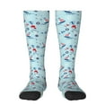 thumbnail image 1 of Balery Sailboats Anchors Fun Novelty Socks Men'S Women'S Crew Socks Funny Crazy Novelty Socks Quirky And Cool Socks, 1 of 9