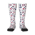 thumbnail image 1 of Balery Sailing Marine Travel Fun Novelty Socks Men'S Women'S Crew Socks Funny Crazy Novelty Socks Quirky And Cool Socks, 1 of 9