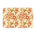 thumbnail image 1 of Balery Scandinavian Alphabet2 Doormat, Durable Flannel Fabric, Waterproof Stain and Fade Resistant, Low Profile,Indoor Outdoor Door Mats, Easy Clean Patio Entrance Mat, 16x24in, 1 of 9
