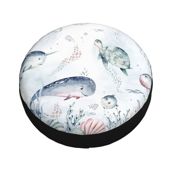 Balery Sea Animals Tire Covers - Tough Tire Wheel Protector for Truck, SUV, Trailer, Camper, RV -16 inch
