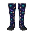 thumbnail image 1 of Balery Sea Jellyfish Printed Novelty Socks Men's Women's Crew Socks Sports Socks Knee High Socks Cotton Socks Quirky and Cool Socks, 1 of 9