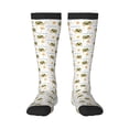 thumbnail image 1 of Balery Sea Turtle Basking in the Sun Printed Novelty Socks Men's Women's Crew Socks Sports Socks Knee High Socks Cotton Socks Quirky and Cool Socks, 1 of 9