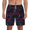 thumbnail image 1 of Balery Sea Turtle Mens Swim Trunks Swim Shorts for Men Quick Dry Inseam Beach Shorts with Compression Liner Pocket-Medium, 1 of 9
