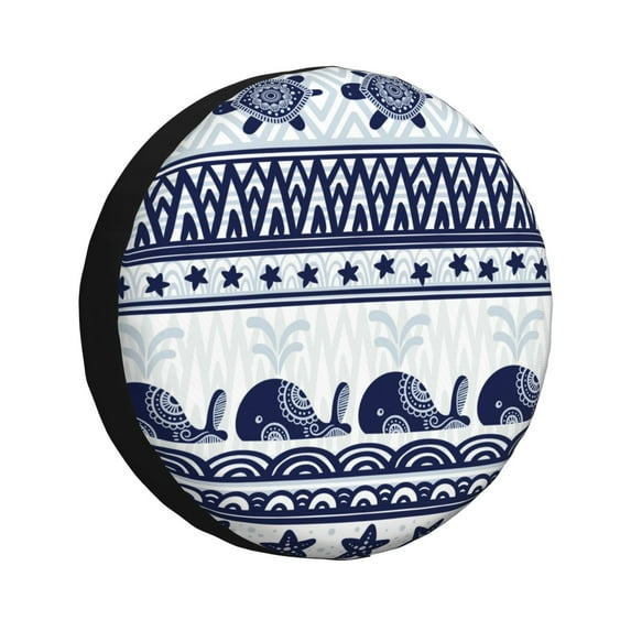 Balery Sea Underwater Animals1tire Cover Waterproof Dust-Proof, Universal Spare Wheel Tire Cover For Trailer, Rv, Suv Truck And Vehicle Camper Accessories-16 Inch