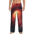 thumbnail image 1 of Balery Shark Underwater Vortex print Men's Pajama Pants,Ultra Lightweight Pjs,Lounge Pant-X-Large, 1 of 9