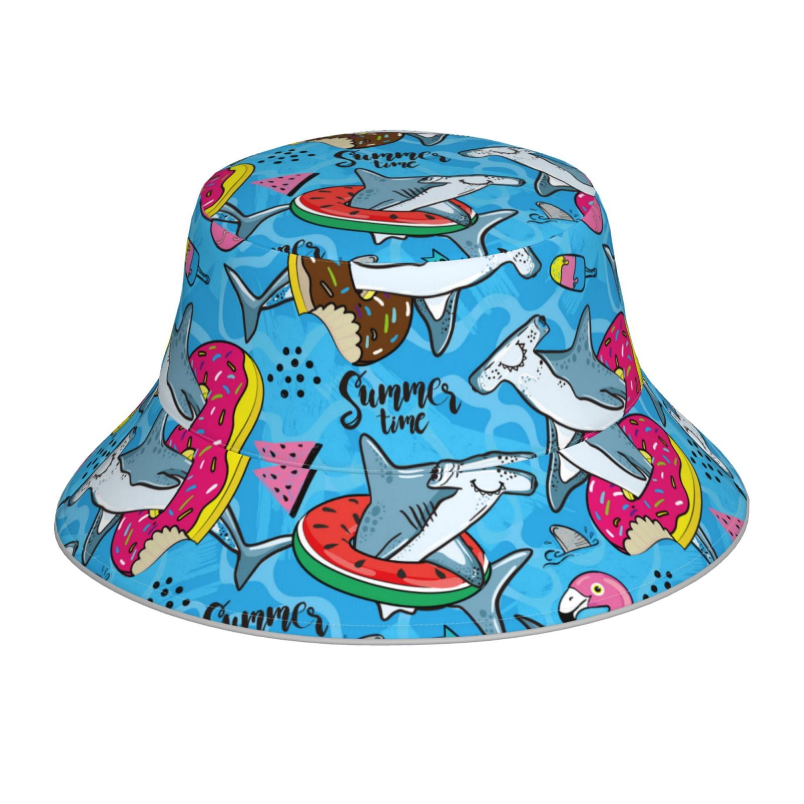 Balery Sharks Summer Sun Hats for Men Women Bucket Hat UPF 50+ Buckey ...