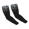 thumbnail image 1 of Balery Silver Glitter1 Cooling Arm Sleeves for Men & Women – Breathable, Moisture-Wicking Arm Sleeves for Women, Men & Kids, 1 of 8