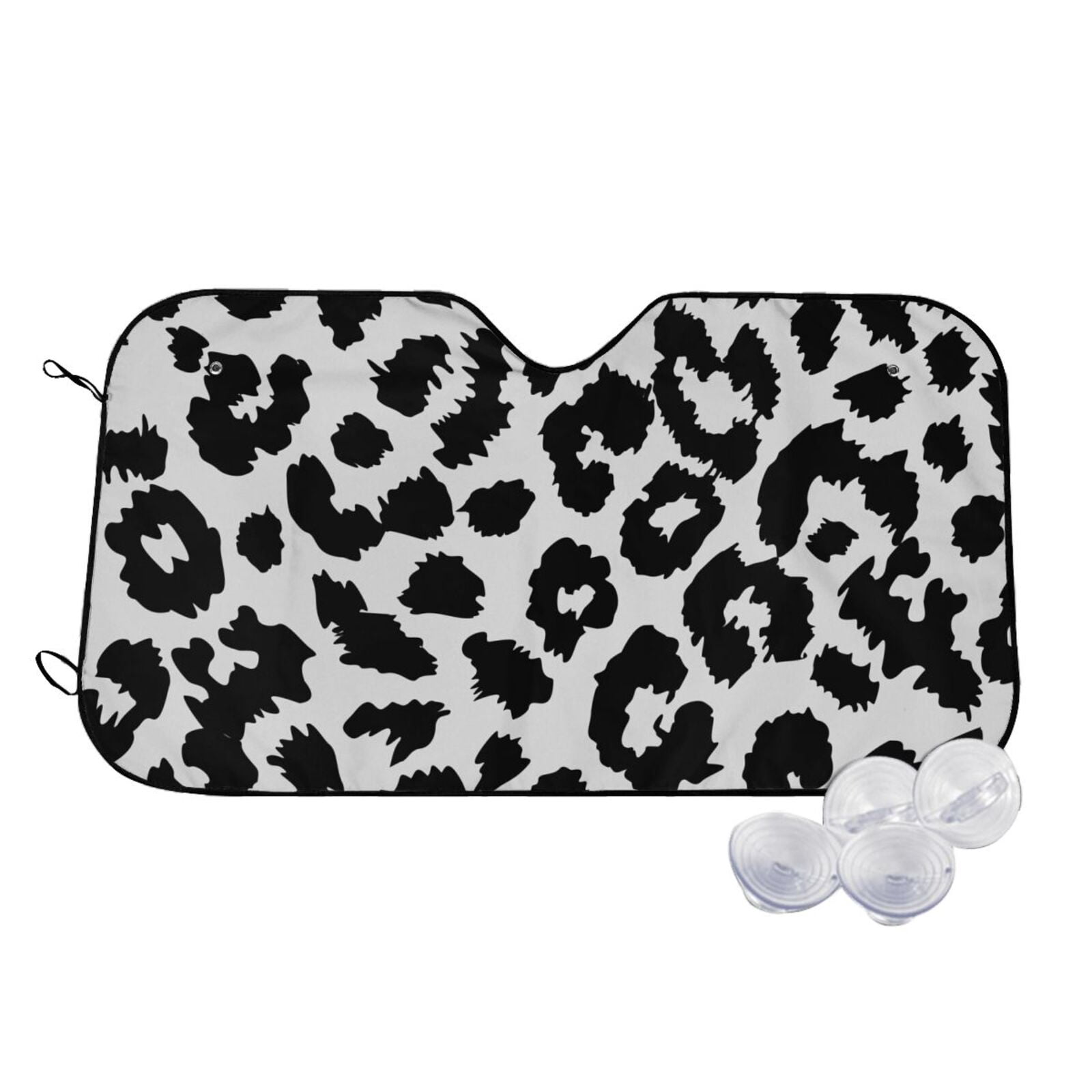 Balery Similar To Leopard Print Windshield Sun Shade, Car Front Window Sunshade Cover ...