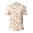 thumbnail image 1 of Balery Simple Fruit Printed Men’s Short Sleeve Polo Shirt, Midweight Men's Shirt,Golf Polo shirts -, 1 of 9