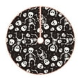 thumbnail image 1 of Balery Skeleton Printed Christmas Tree Skirt , Merry Christmas Party Christmas Tree Decoration,Adjustable Tree Skirt-48", 1 of 6