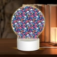 thumbnail image 1 of Balery Skull Daisy Pattern Acrylic Night Light Gift with 3 Color ModesTouch-Sensitive LED Lamp Perfect Gift for Mother's Day, Birthday, or Christmas, 1 of 9