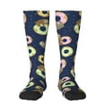 thumbnail image 1 of Balery Sloth With Donuts Fun Novelty Socks Men'S Women'S Crew Socks Funny Crazy Novelty Socks Quirky And Cool Socks, 1 of 9