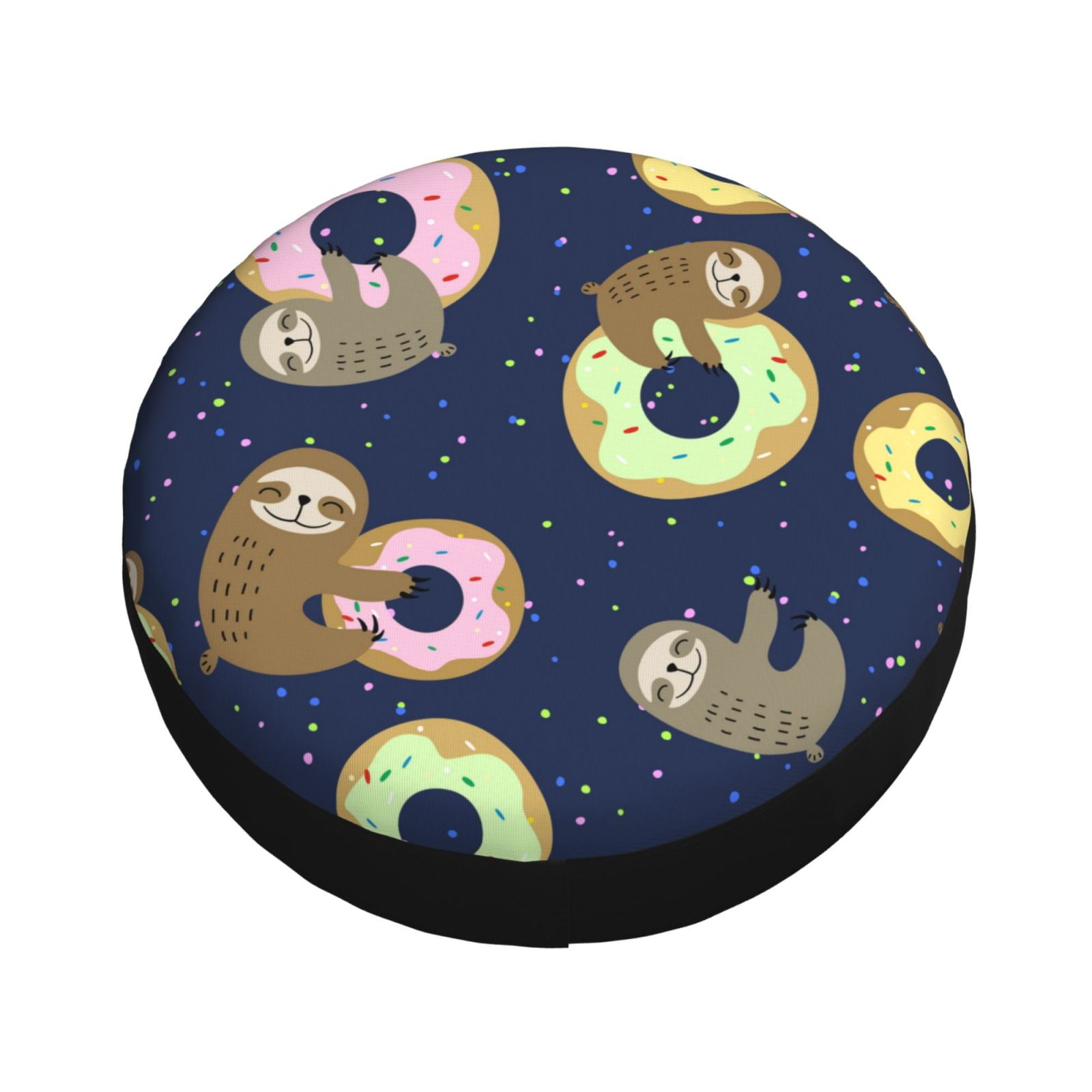 Balery Sloth with Donuts Tire Covers - Tough Tire Wheel Protector for ...