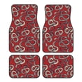 thumbnail image 1 of Balery Snake Pattern 4-Piece Floor Mats, Heavy-Duty Rubber Liners, Anti-Slip Design, All-Season Automotive Protection, Vehicles, Cars, Trucks, and SUVs, 1 of 5