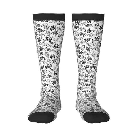 Balery Snake Printed Novelty Socks Men's Women's Crew Socks Sports Socks Knee High Socks Cotton Socks Quirky and Cool Socks