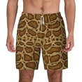 thumbnail image 1 of Balery Snake Skin Mens Swim Trunks Swim Shorts for Men Quick Dry Inseam Beach Shorts with Compression Liner Pocket-Large, 1 of 9