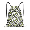 thumbnail image 1 of Balery Soccer and Football Pattern Drawstring Backpack Bag Sport Gym Sackpack Cinch Bags Pattern Drawstring Backpack Bag Sport Gym Sackpack Cinch Bags -Medium, 1 of 6