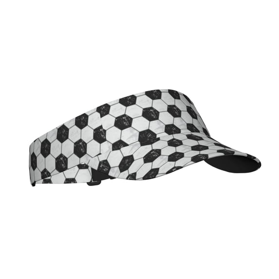 Balery Soccer Sport Wear Athletic Visor Sun Sports Visor Hat Visor Adjustable Cap for Women and Men (One Size)