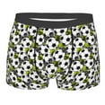 thumbnail image 1 of Balery Soccer and Football Men's Boxer Briefs, Soft and Breathable Cotton Underwear with nylon Waistband-Small, 1 of 9