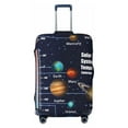 thumbnail image 1 of Balery Solar System Temperatures Diagram Luggage Cover Protector, Scratch And Dirt Resistant, Fits 18-32 Inch Luggage - Large, 1 of 9