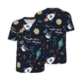 thumbnail image 1 of Balery Space Baseball Jersey for Men Casual Button Down Shirts Short Sleeve Active Team Sports Uniform-X-Large, 1 of 9