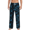 thumbnail image 1 of Balery Spacecraft print Men's Pajama Pants,Ultra Lightweight Pjs,Lounge Pant-Small, 1 of 9