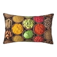 thumbnail image 1 of Balery Spices And Herbs Bedding Queen Pillow Cases - Envelope Closure - Soft Brushed Microfiber Fabric - Shrinkage and Fade Resistant Pillow Cases-20"x30", 1 of 9