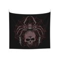 thumbnail image 1 of Balery Spider with Skull Pattern Tapestry 60x51 Inches - Large Wall Hanging Tapestry for Bedroom, Living Room, Dorm Decor - Artistic and Aesthetic Room Decor, 1 of 9