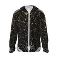thumbnail image 1 of Balery Spiderweb Bats And A Spider Men's Women's UPF 50+ Sun Protection Lightweight Hoodie Performance Long Sleeve Shirt for Fishing Running-3X-Large, 1 of 7