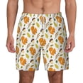 thumbnail image 1 of Balery Squirrel Eating Nuts Mens Swim Trunks Swim Shorts for Men Quick Dry Inseam Beach Shorts with Compression Liner Pocket-3X-Large, 1 of 9