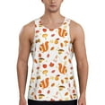 thumbnail image 1 of Balery Squirrel InThe Forest3 Pattern Men's Workout Tank Top Gym Muscle Tee Fitness Bodybuilding Sleeveless T Shirt Quick Dry Fit Muscle Tank Top Slim-Fit Tank-4X-Large, 1 of 7