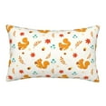 thumbnail image 1 of Balery Squirrel Maple Leaves And Nuts Bedding Queen Pillow Cases - Envelope Closure - Soft Brushed Microfiber Fabric - Shrinkage and Fade Resistant Pillow Cases-14"x20", 1 of 6