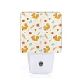 thumbnail image 1 of Balery Squirrel Maple Leaves And Nuts Pattern LED Night Light with Automatic Sensor Plug in Night Light with Dusk-to-Dawn Light Sensor LED Nightlight 0.5W-UK, 1 of 7