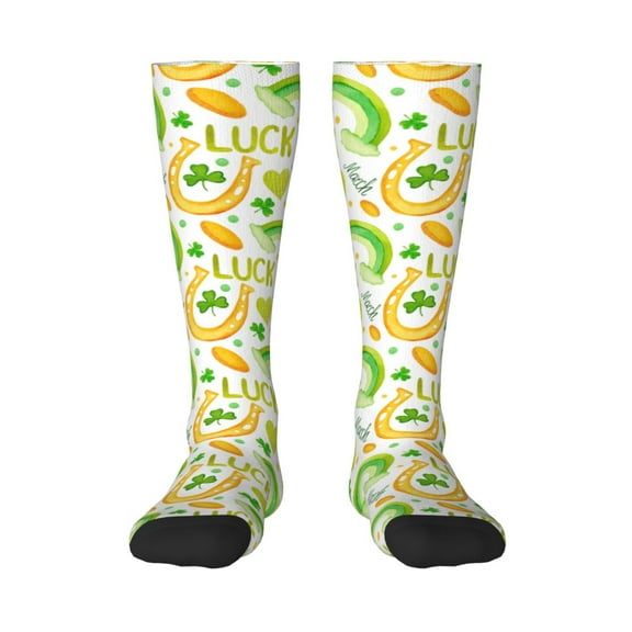 Balery St Patrick'S Day1 Fun Novelty Socks Men'S Women'S Crew Socks Funny Crazy Novelty Socks Quirky And Cool Socks