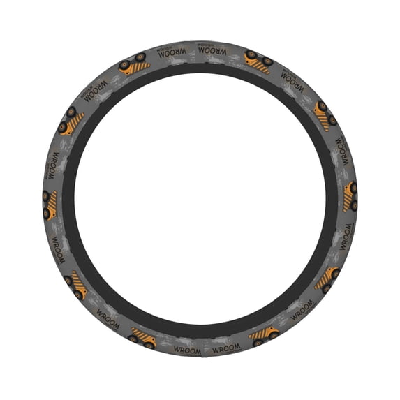 Balery Steering Wheel Covers Construction Machines Elastic Skidproof Steering Wheel Protective Cover Case Fit Universal Auto Accessories Decor
