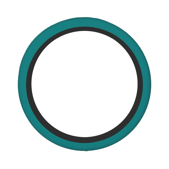 Balery Steering Wheel Covers Teal Elastic Skidproof Steering Wheel Protective Cover Case Fit Universal Auto Accessories Decor