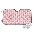 thumbnail image 1 of Balery Strawberries Print Car Windshield Sun Shade,Windshield Sunshade for Car Pickup Truck SUV Accessories-Medium, 1 of 7