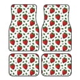 thumbnail image 1 of Balery Strawberry Pattern 4-Piece Floor Mats, Heavy-Duty Rubber Liners, Anti-Slip Design, All-Season Automotive Protection, Vehicles, Cars, Trucks, and SUVs, 1 of 5