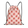 thumbnail image 1 of Balery Strawberry Pattern Drawstring Backpack Bag Sport Gym Sackpack Cinch Bags Pattern Drawstring Backpack Bag Sport Gym Sackpack Cinch Bags -Small, 1 of 6