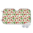 thumbnail image 1 of Balery Strawberry Print Car Windshield Sun Shade,Windshield Sunshade for Car Pickup Truck SUV Accessories-Medium, 1 of 7