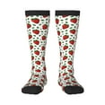 thumbnail image 1 of Balery Strawberry Printed Novelty Socks Men's Women's Crew Socks Sports Socks Knee High Socks Cotton Socks Quirky and Cool Socks, 1 of 9