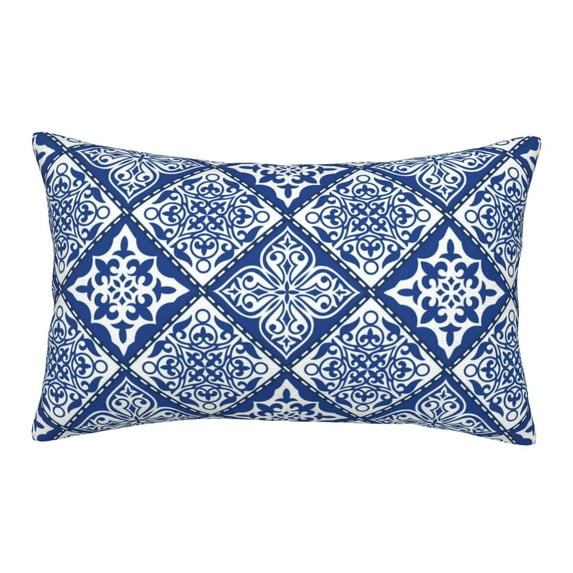 Balery Stylized Flowers Vintage Boho Bedding Queen Pillow Cases - Envelope Closure - Soft Brushed Microfiber Fabric - Shrinkage and Fade Resistant Pillow Cases-20"x30"