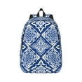 thumbnail image 1 of Balery Stylized Flowers Vintage Boho Vintage Canvas Backpack for Men and Women - Large Capacity, Durable Travel Laptop Bag for School, Work, Hiking, and Outdoor Activities, 1 of 7