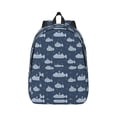 thumbnail image 1 of Balery Submarine With Periscope Vintage Canvas Backpack for Men and Women - Large Capacity, Durable Travel Laptop Bag for School, Work, Hiking, and Outdoor Activities-Medium, 1 of 7