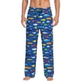thumbnail image 1 of Balery Submarines And Whales print Men's Pajama Pants,Ultra Lightweight Pjs,Lounge Pant-XX-Large, 1 of 9