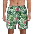 thumbnail image 1 of Balery Succulents 1 Mens Swim Trunks Swim Shorts for Men Quick Dry Inseam Beach Shorts with Compression Liner Pocket-Medium, 1 of 9